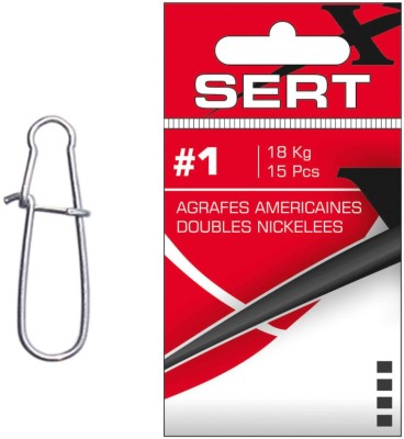 Agrafa Sert Americana Dubla, Nr.0, 12kg, 10buc/plic foto