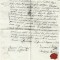 A3048N Contract de &icirc;mprumut pentru suma de 22 florini renani cu sigiliu &icirc;n ceară roșie, 1832, Borcut, Maramureș, limba maghiară