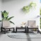 vidaXL Set mobilier de grădină cu perne, 3 piese, antracit, PP 3203731