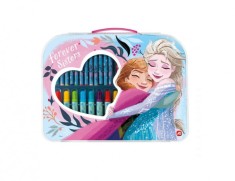 Set pentru desenat si colorat Frozen II, 35 piese