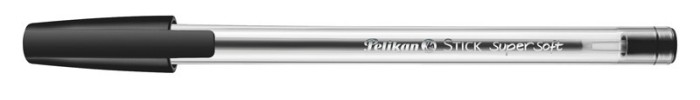 Pix stick super soft, mina neagra, cutie 12 bucati