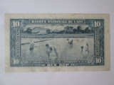 Laos 10 Kip 1957