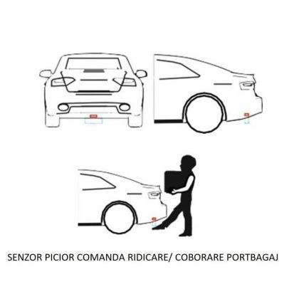Foot Sensor optional pentru sistemele de ridicare portbagaj CarStore Technology
