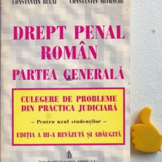 Drept penal roman partea generala. Constantin Bulai Mitrache