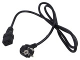 Cablu 3x1,5mm2 CEE 7/7 Ştecăr Unghi POS, IEC C19 Mamă