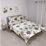 Set Lenjerie Pat Dublu Alia 200x220 Reversibilă cu Pilotă Ușoară Microfibră, 4 Piese, Hipoalergenică