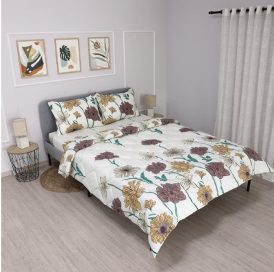 Set lenjerie cu pilota usoara reversibilă Alia 200x220 cm, pat dublu foto