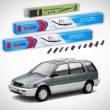 Cumpara ieftin Ștergătoare Mitsubishi Space Wagon II (N3_W, N4_W) 1991-1998 | Set Față și Spate Flat Premium &ndash; TeamCar&reg;