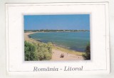 bnk cp Romania Litoral - Saturn - Plaja - circulata
