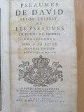 Pseaumes de David selon l&#039;Esprit ... - VASSOULT (Abb&eacute; J.-B.) Paris, 1733.