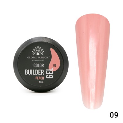 Gel pentru modelarea unghiilor 15 g, Color Builder Gel, 09- Peach foto