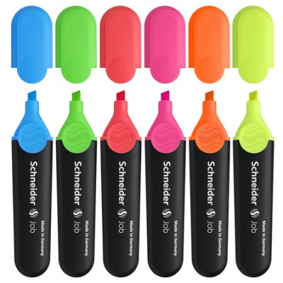 SET 6 EVIDENTIATOARE NEON SCHNEIDER foto