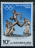 BC484, Luxemburg 1984, serie sport, J.O.Los Angeles