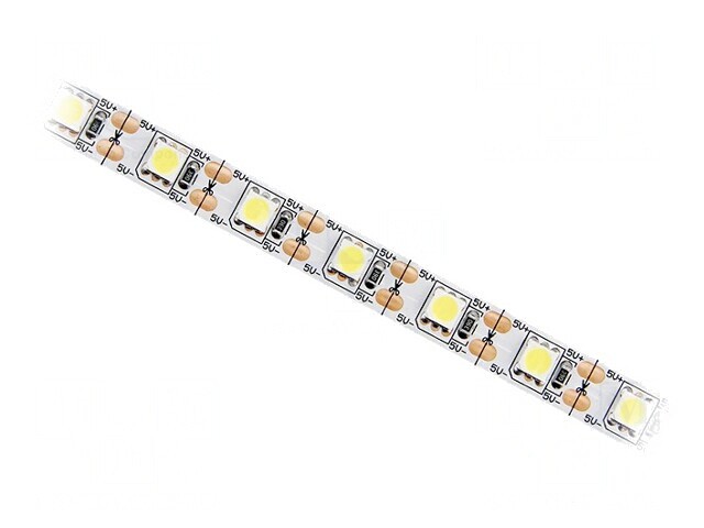 Bandă LED Alb Neutru 5050 5V 60LED/m 10mm IP20