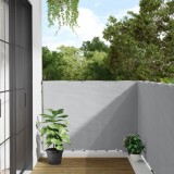 Gossi paravan de balcon, gri, 1000x120 cm, pvc