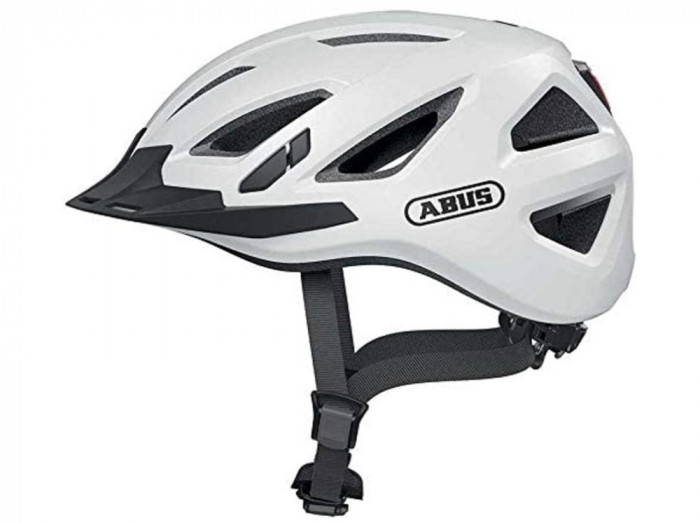 Casca de bicicleta Abus, Urban-I 3.0, Alb Polar, M, 52-58cm - RESIGILAT