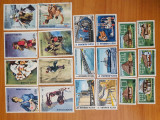 Romania timbre 1989 neștampilate - diverse serii, Nestampilat