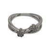 Inel argint 925, floricele cu zirconii m 48