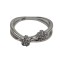 Inel argint 925, floricele cu zirconii m 48