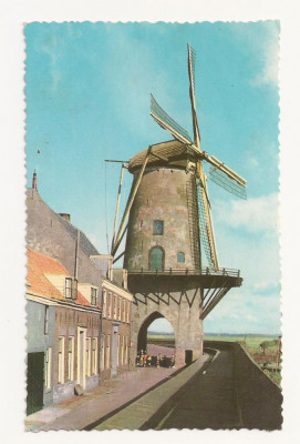 ND1 - Carte Postala - OLANDA - Hollandse Molen , circulata 1960 foto