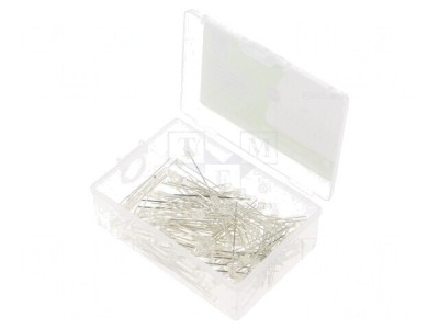 Set LED THT 3mm Alb Cald 100buc foto