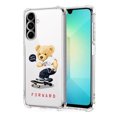 Husa antisoc pentru samsung galaxy a26, airbag pro, let&amp;acirc;s move forward foto