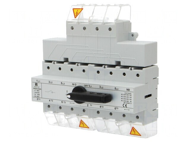 Comutator rețea-generator 160A 3 poli