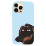 Husa compatibila cu Apple iPhone 14 Pro, Viceversa, model Buddy The Secret Life of Pets, Silicon, TPU, Transparent, Carcasa