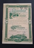 Actiune 1943 Carpatina / industria lemnului / forestiera / titlu de 5 actiuni