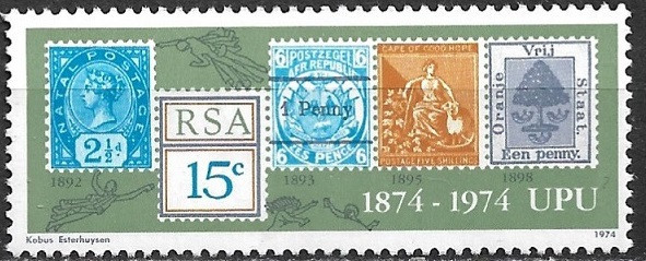 B2739 - Africa de sud 1974 - UPU neuzat,perfecta stare