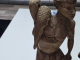 Statuete vintage africane cu razboinici