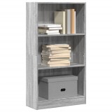vidaXL Bibliotecă, gri sonoma, 60x24x109 cm, lemn prelucrat 857808
