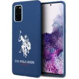 Husa TPU U.S. Polo pentru Samsung Galaxy S20 Plus G985 / Samsung Galaxy S20 Plus 5G G986, Bleumarin USHCS67SLHRNV