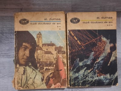 Dupa douazeci de ani vol.2 si 3 de Al.Dumas foto