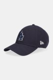 New Era șapcă de baseball din bumbac culoarea bleumarin, 60691407
