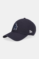 New Era șapcă de baseball din bumbac culoarea bleumarin, 60691407