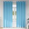 vidaXL Perdele 2 pcs Albastru deschis 245 x 140 cm Poliester