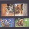 PUI DE ANIMALE SALBATICE,SERIE COMPLETA,2019, MNH ** ROMANIA .