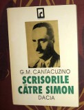 G. M. Cantacuzino - Scrisorile catre Simon