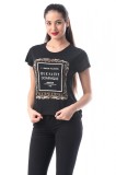 Cumpara ieftin K292-1 Tricou cu maneca scurta si text inscriptionat
