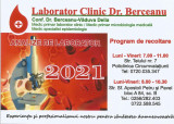 Romania, Laborator Clinic dr. Berceanu, calendar de buzunar, 2021