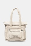 Desigual rucsac BASIC MODULAR VO femei, culoarea bej, mare, neted, 25SAKY08