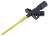 Clips de măsurare negru 4mm 6A 1kVDC