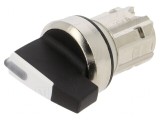 Comutator Rotativ Alb 22mm IP67