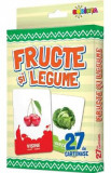 Fructe si legume. 27 de cartonase