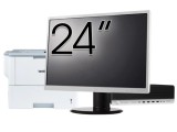 Pachet Calculator Second Hand HP ProDesk 800 G3 SFF, Intel Core i5-7500 3.40-3.80GHz, 8GB DDR4, 256GB SSD + Monitor 24&amp;quot; &amp; Imprimanta Brother HL-L