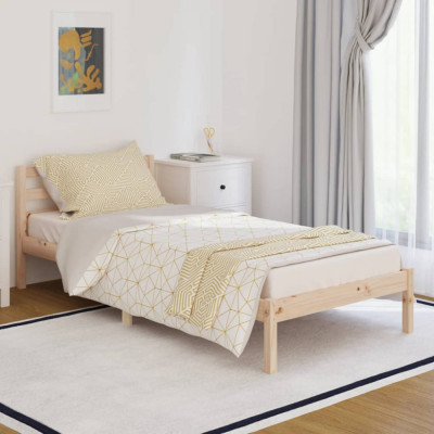 Cadru de pat, 90x200 cm, lemn masiv de pin GartenMobel Dekor foto