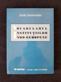 Vocabularul institutiilor indo-europene &ndash; Emile Benveniste