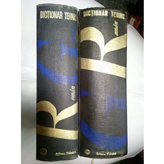 DICTIONAR TEHNIC ROMAN GERMAN si GERMAN ROMAN - 2 volume