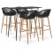 Set bar 5 piese, negru